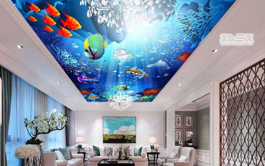 3d wallpaper for hall,ceiling,wall,room,wallpaper,interior design