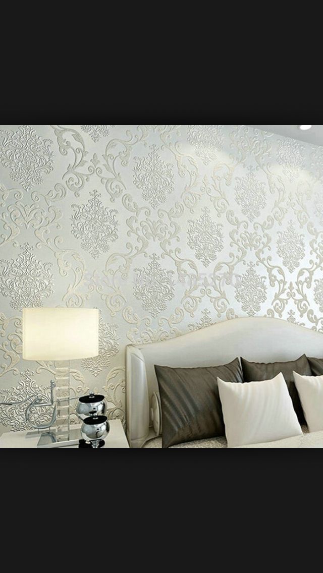 papier peint pour mur derrière le lit,mur,fond d'écran,chambre,beige,design d'intérieur