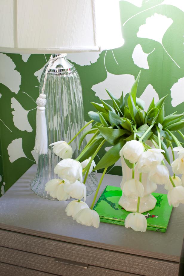 papier peint pour chambre,vert,chambre,fleur,plante,plante d'appartement