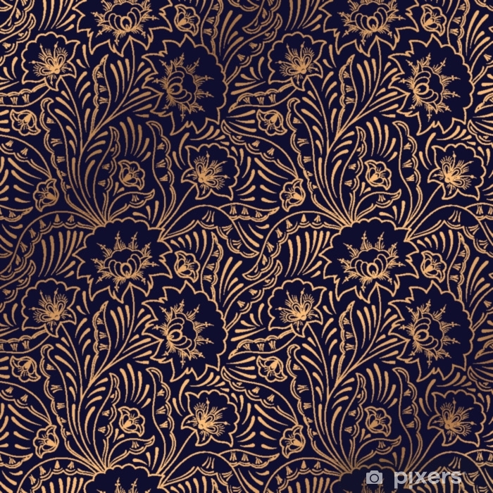 インドのデザインの壁紙 パターン 褐色 設計 繊維 パターン 4479 Wallpaperuse