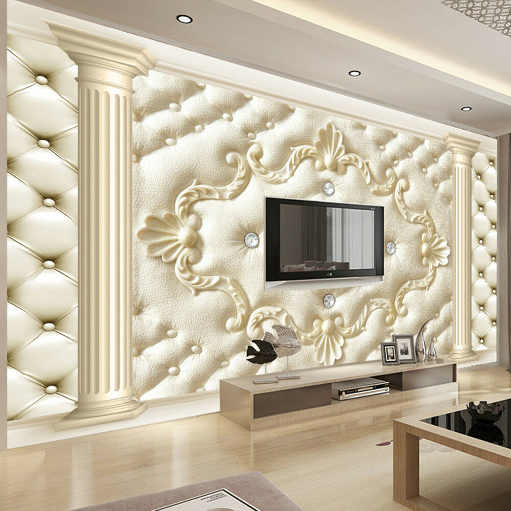 3d embossed wallpaper,living room,wallpaper,room,wall,interior design