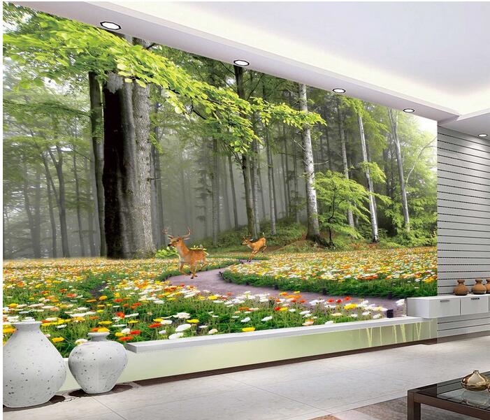 3d wallpaper for house walls,wall,natural landscape,interior design,room,mural