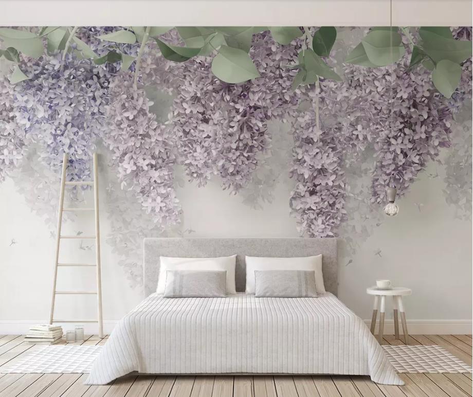 papier peint 3d pour salon à vendre,lilas,violet,fond d'écran,mur,lavande
