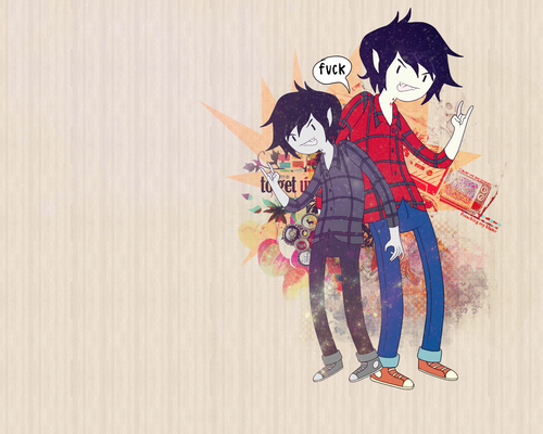 marshall lee wallpaper,karikatur,anime,illustration,animation,erfundener charakter