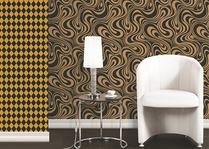 wallpaper for walls price in delhi,wallpaper,wall,pattern,room,yellow