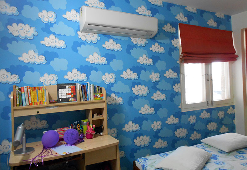 papier peint pour murs prix à delhi,chambre,mur,bleu,fond d'écran,propriété