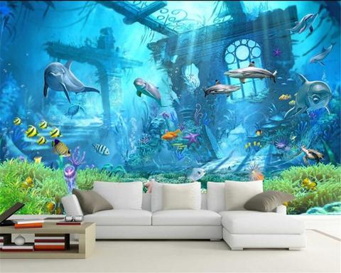 wallpaper for walls price in delhi,underwater,wall,mural,wallpaper,aquarium