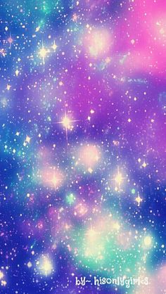 galaxie glitzer tapete,himmel,lila,nebel,astronomisches objekt,violett