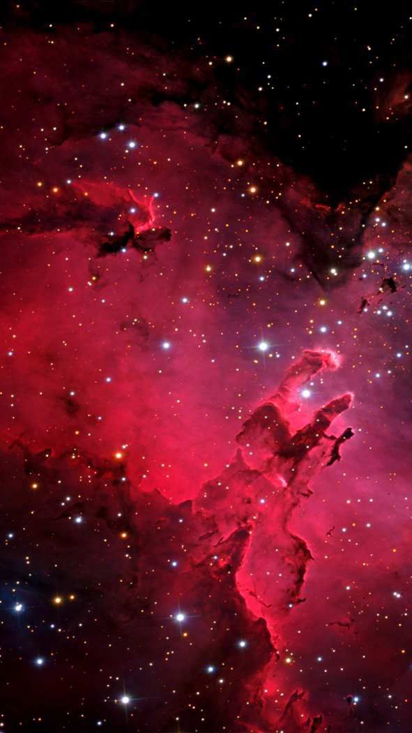 銀河星雲の壁紙,星雲,宇宙,赤,天体,空
