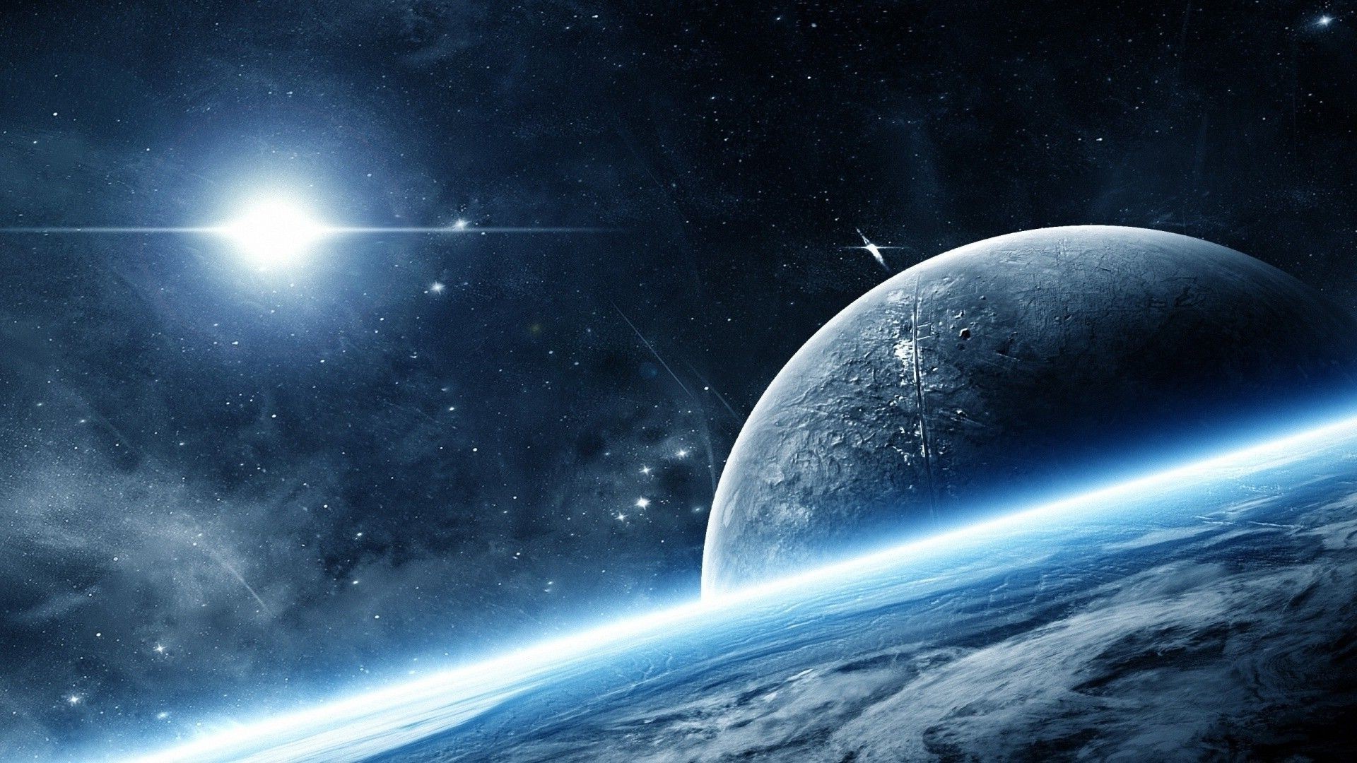 space planet wallpaper,outer space,atmosphere,nature,planet,astronomical object