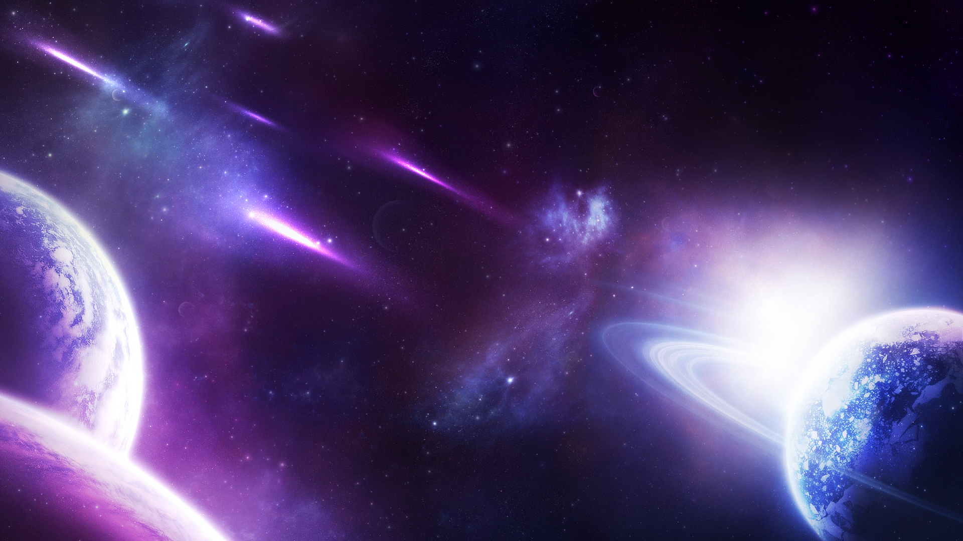 galaxy theme wallpaper,outer space,purple,violet,astronomical object,light