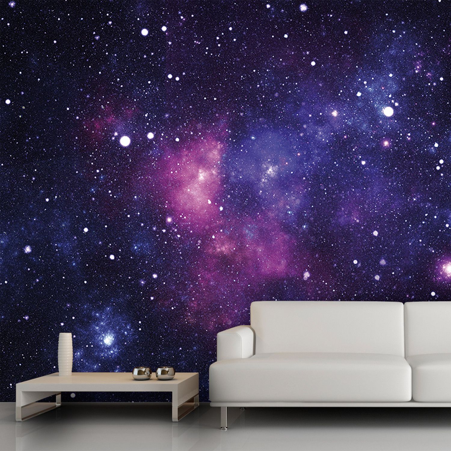 papier peint univers pour chambre,violet,ciel,fond d'écran,violet,mur