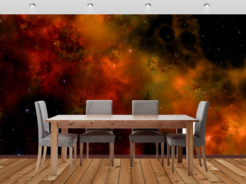 galaxy wallpaper for rooms uk,nature,sky,wallpaper,natural landscape,table