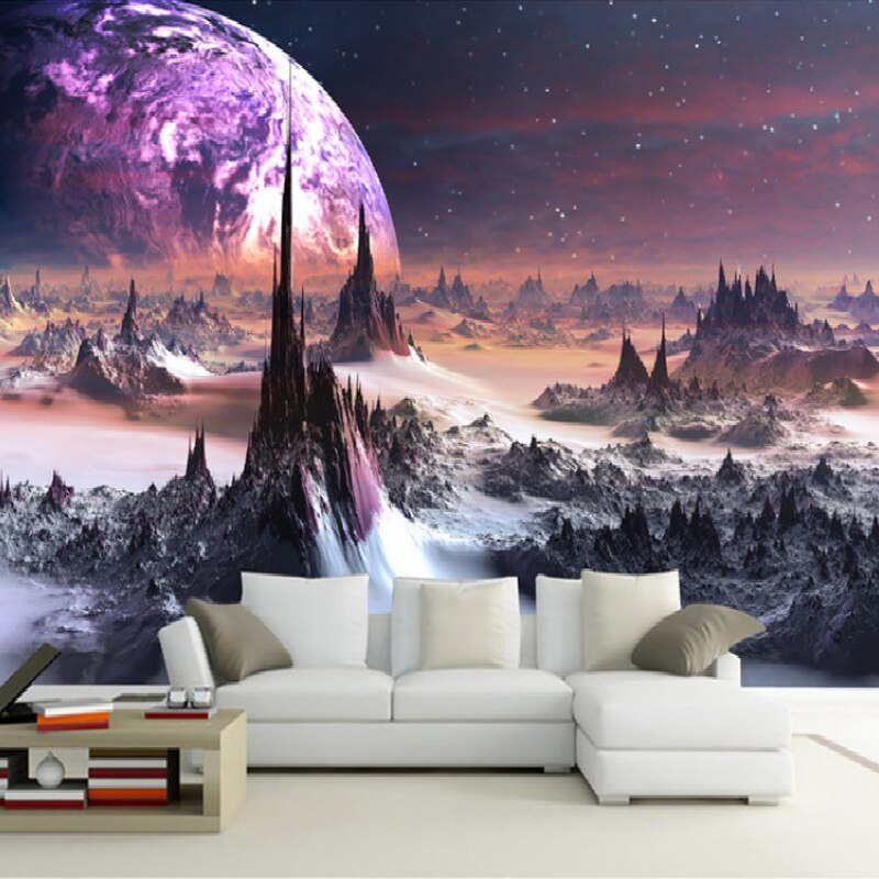 universum tapete für schlafzimmer,himmel,natur,natürliche landschaft,hintergrund,wandgemälde