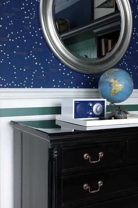 ralph lauren constellation wallpaper,furniture,drawer,chest of drawers,hutch,room