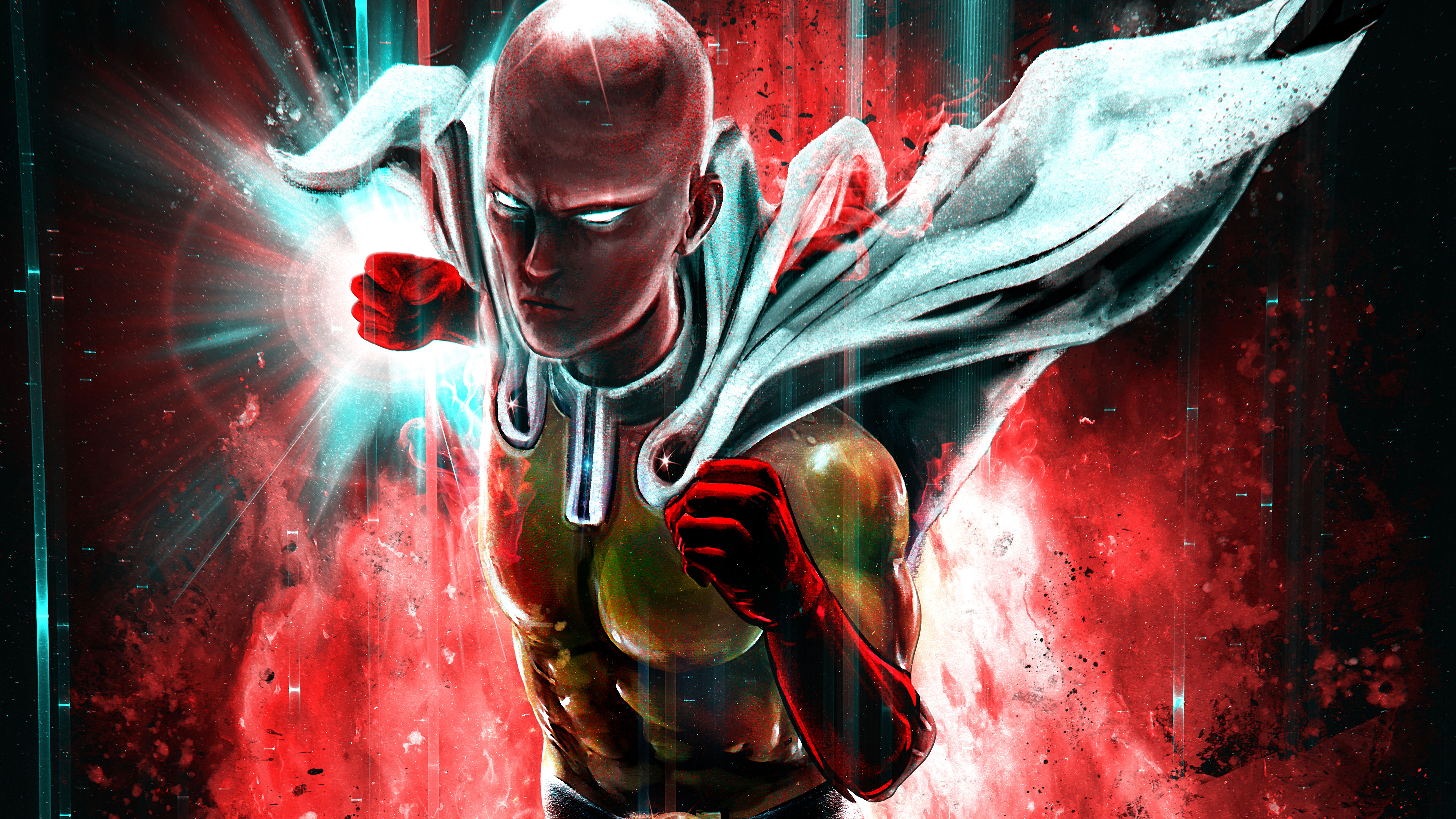 punch wallpaper,fictional character,superhero,cg artwork,graphic design,cool