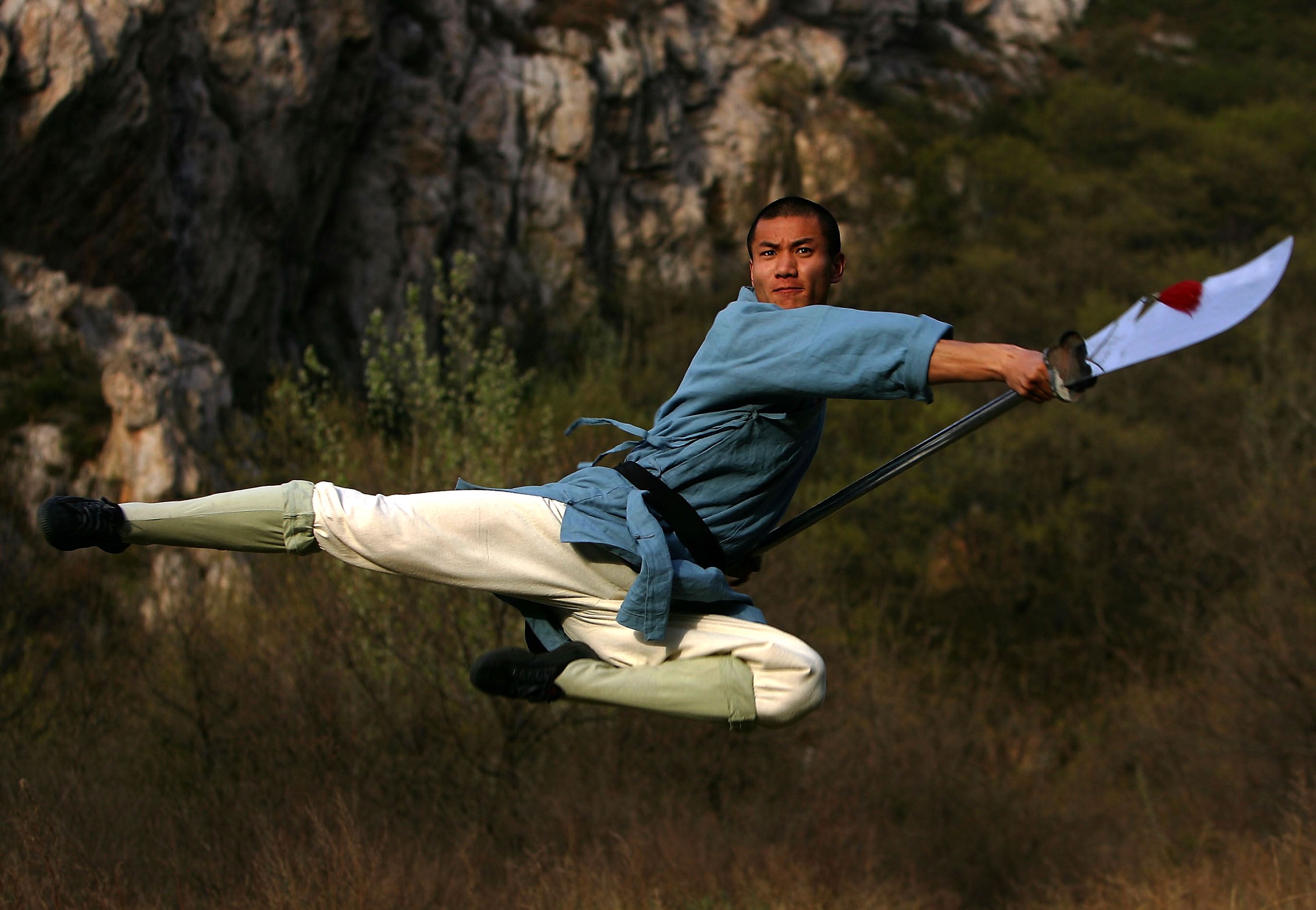 shaolin kung fu tapete,extremsport,abenteuer,sport,springen
