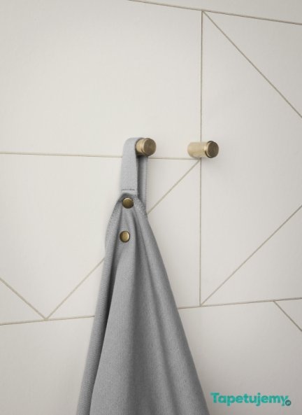 ferm living lines wallpaper,wall,clothes hanger,line,tile,room