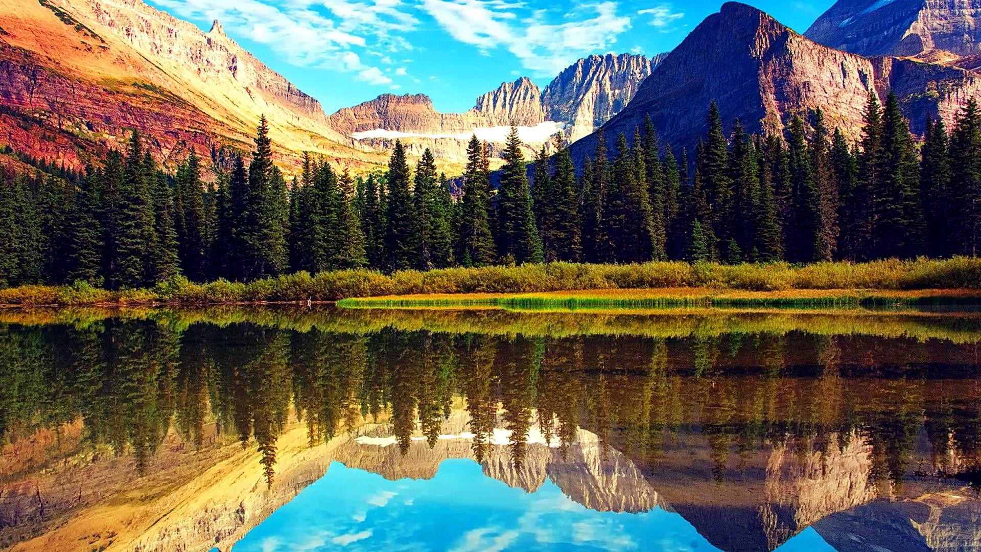 carta da parati deserto,riflessione,paesaggio naturale,natura,montagna,acqua