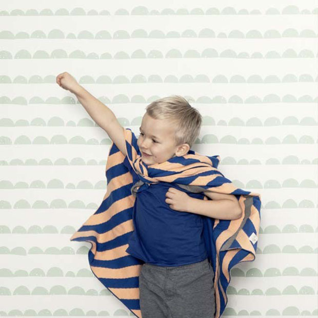 ferm living half moon wallpaper,product,shoulder,arm,child,standing