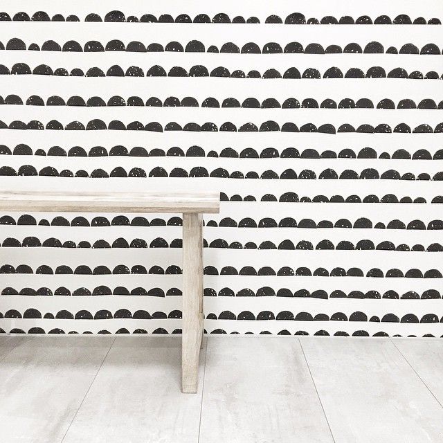 ferm living half moon wallpaper,line,furniture,outdoor furniture