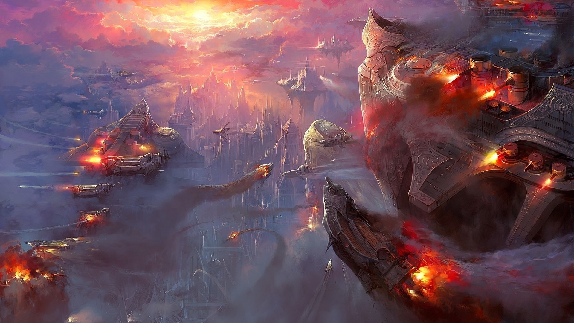 art wallpaper 1920x1080,geological phenomenon,cg artwork,strategy video game,screenshot,pc game