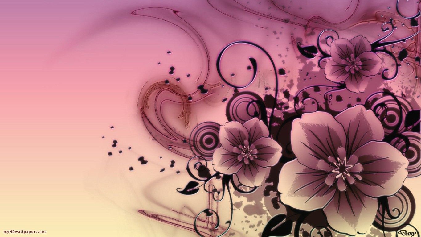free art wallpaper download,pink,petal,flower,purple,graphic design