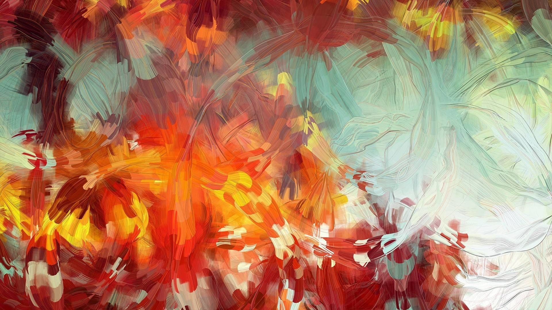 papel tapiz de arte moderno hd,rojo,naranja,pintura,amarillo,arte moderno