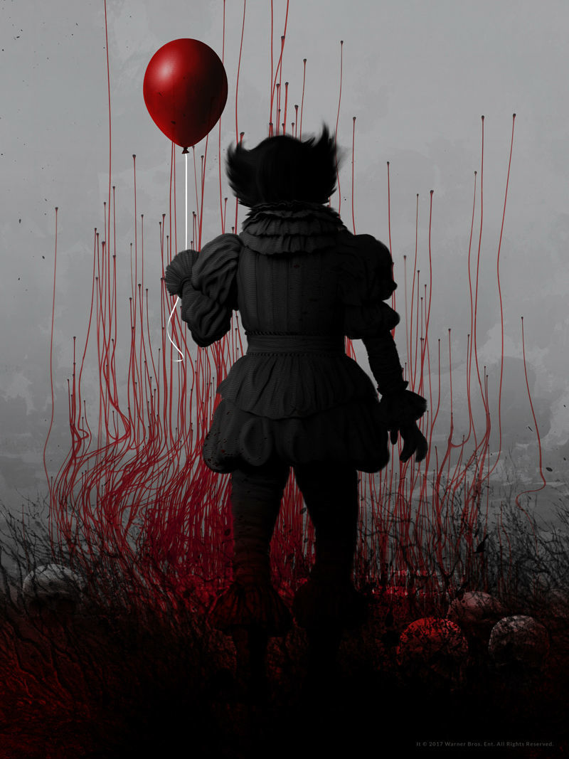 fondo de pantalla de stephen king,rojo,ilustración,oscuridad,ficción,personaje de ficción