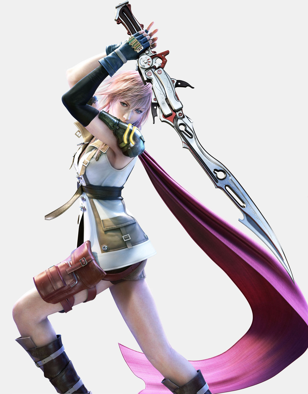 ffxiii wallpaper,action figure,figurine,cg artwork,anime,illustration