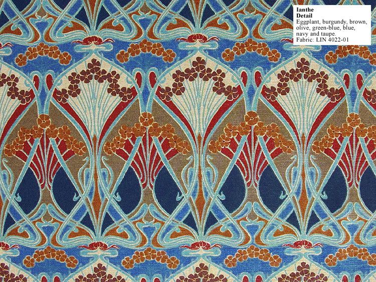 jugendstil tapetenränder,muster,symmetrie,textil ,motiv,bildende kunst