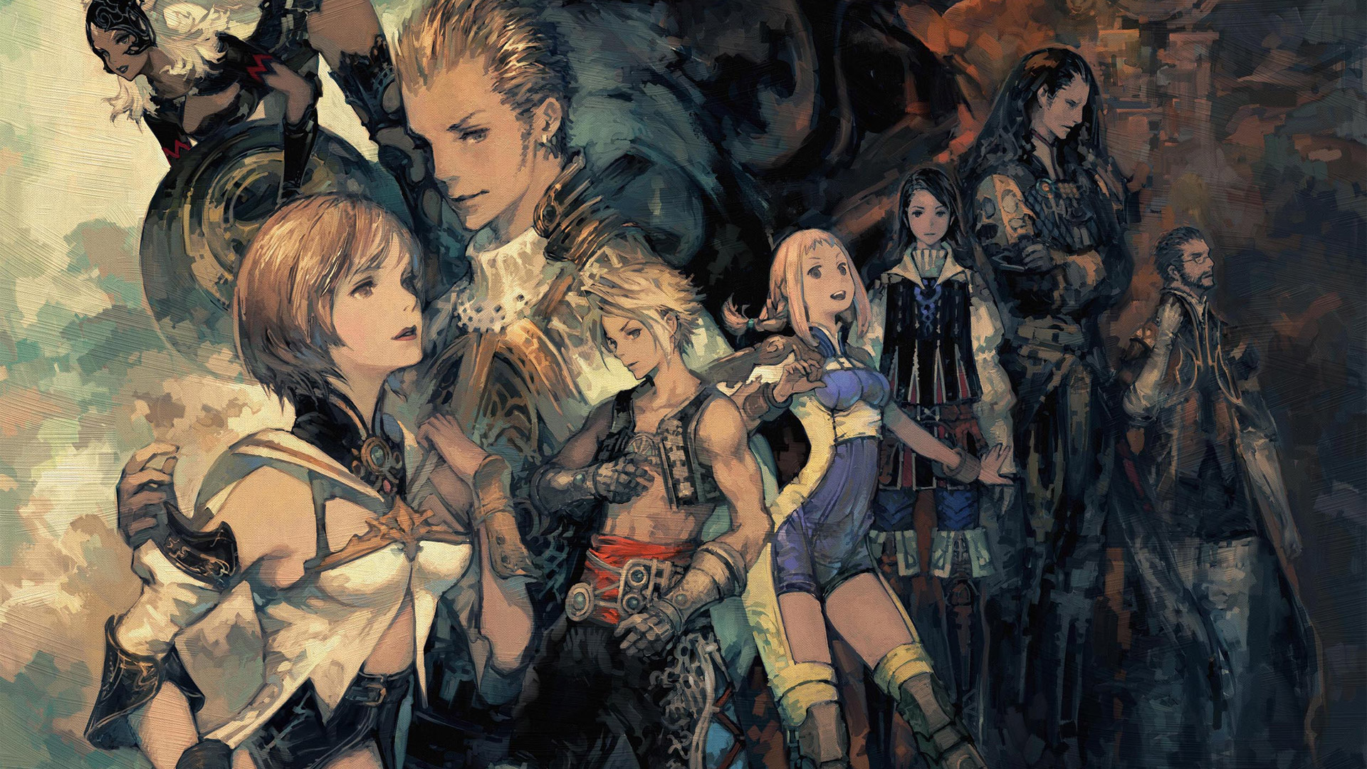 final fantasy 12 wallpaper,art,cg artwork,illustration,painting,fictional character