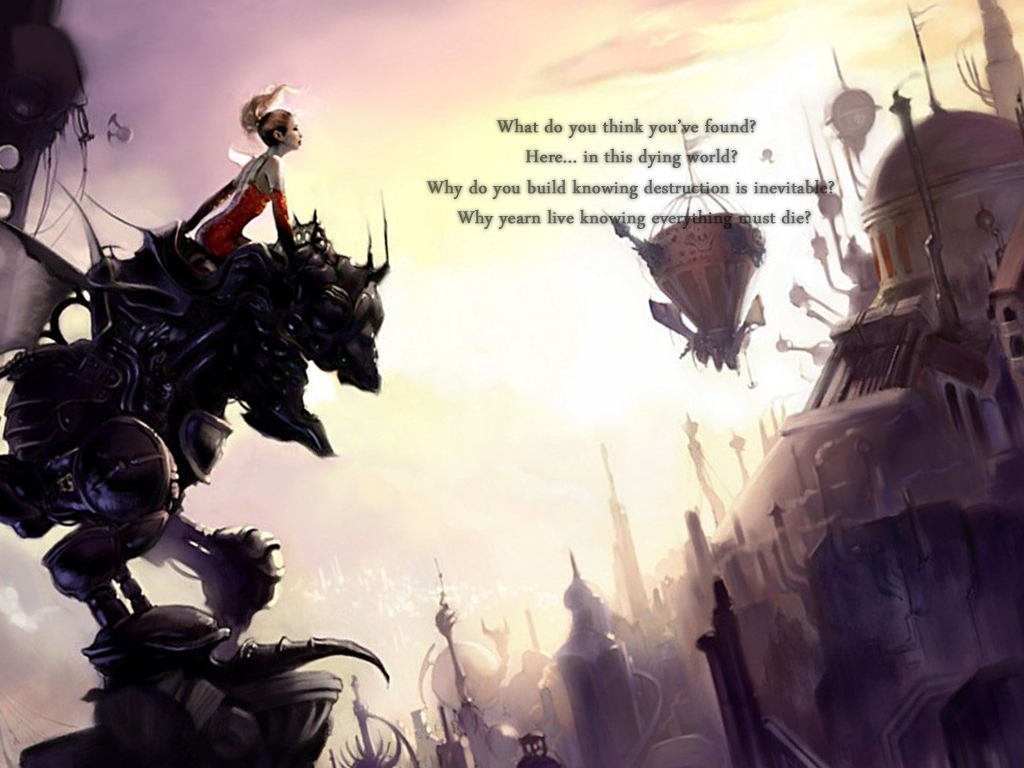 final fantasy vi wallpaper,action adventure game,cg artwork,sky,strategy video game,illustration