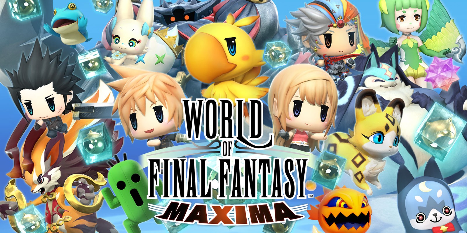 world of final fantasy wallpaper,cartoon,animated cartoon,anime,games,adventure game