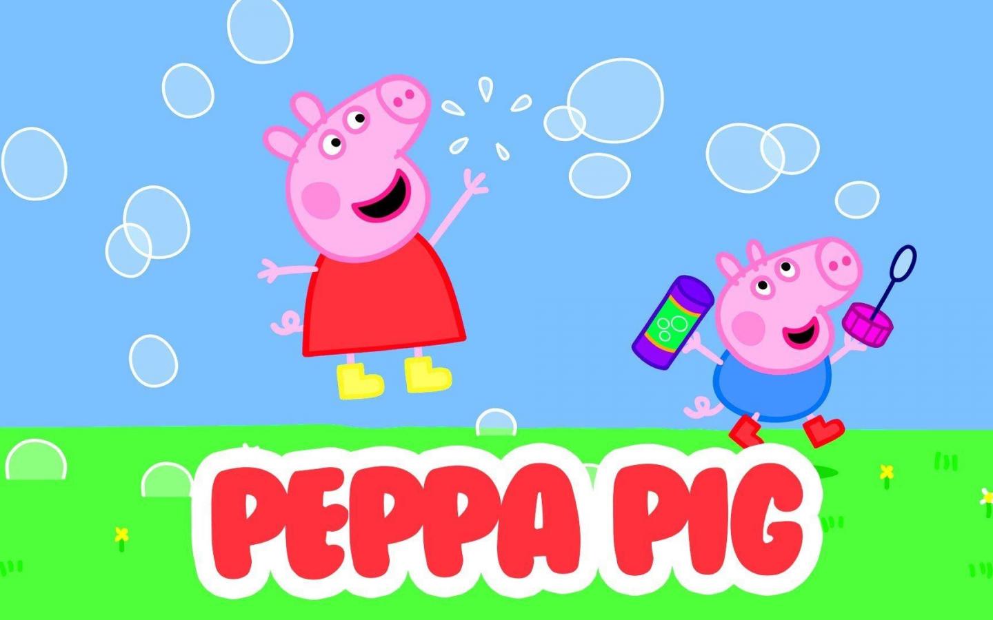 peppa pig wallpaper hd,cartone animato,suidi,illustrazione,clipart,maiale domestico