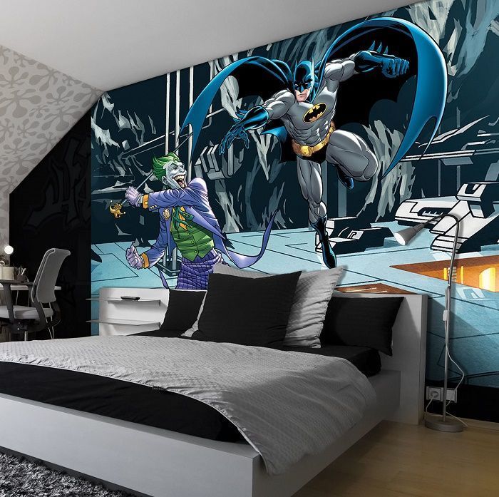 Batman And Joker Bedroom- WallpaperUse