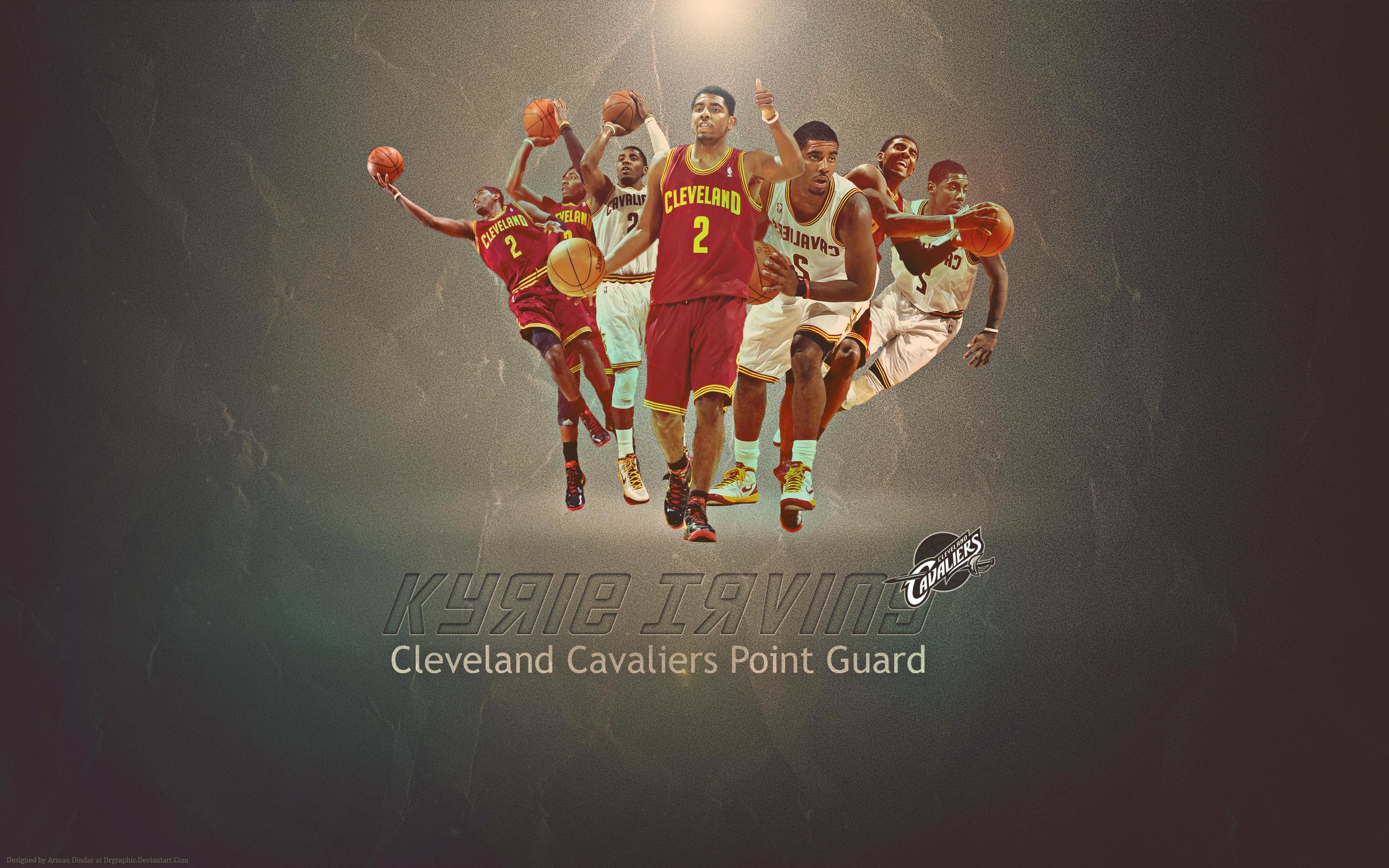 kyrie irving live wallpaper,football player,team,text,font,graphic design