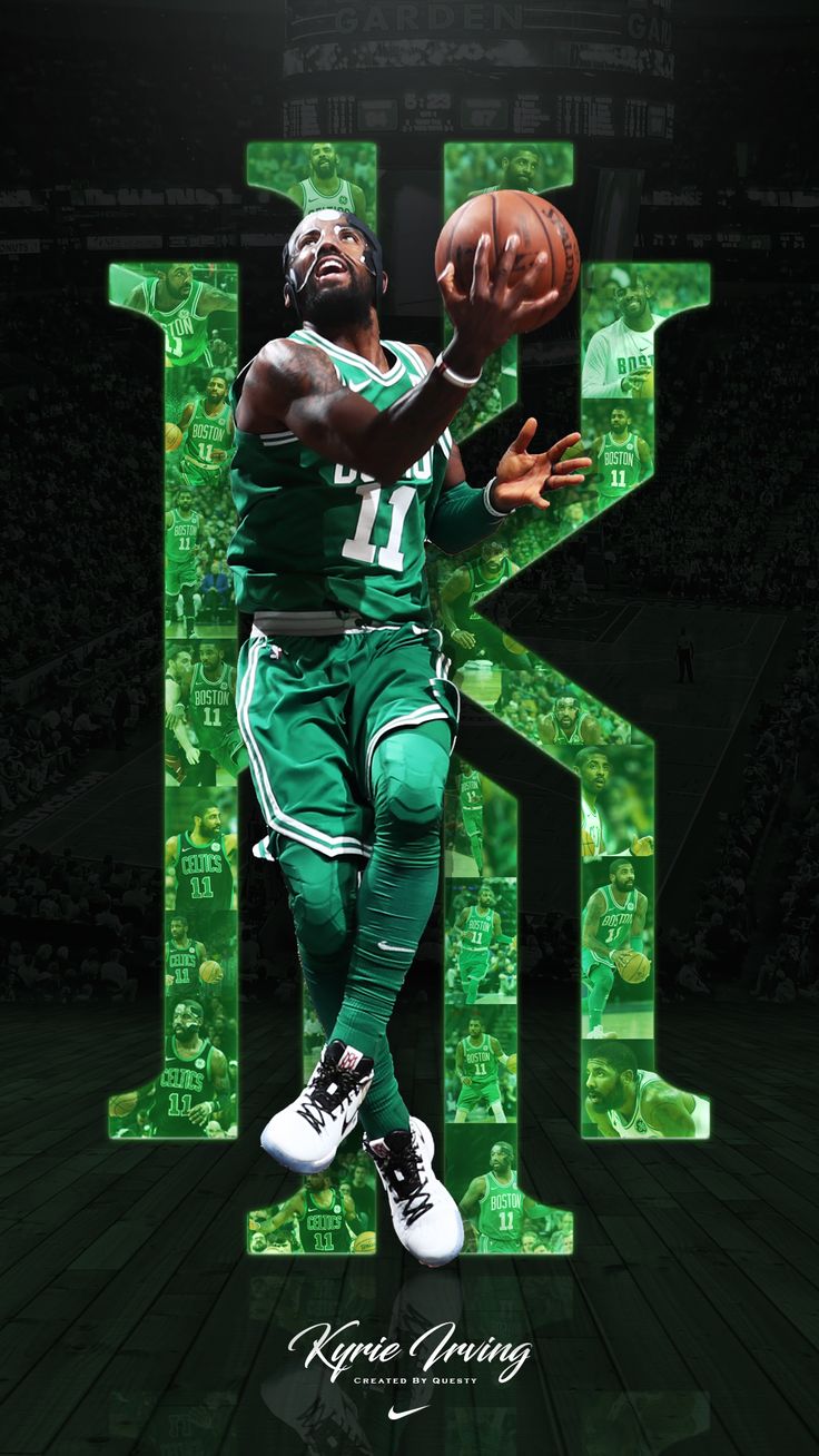 kyrie irving live wallpaper,green,fictional character