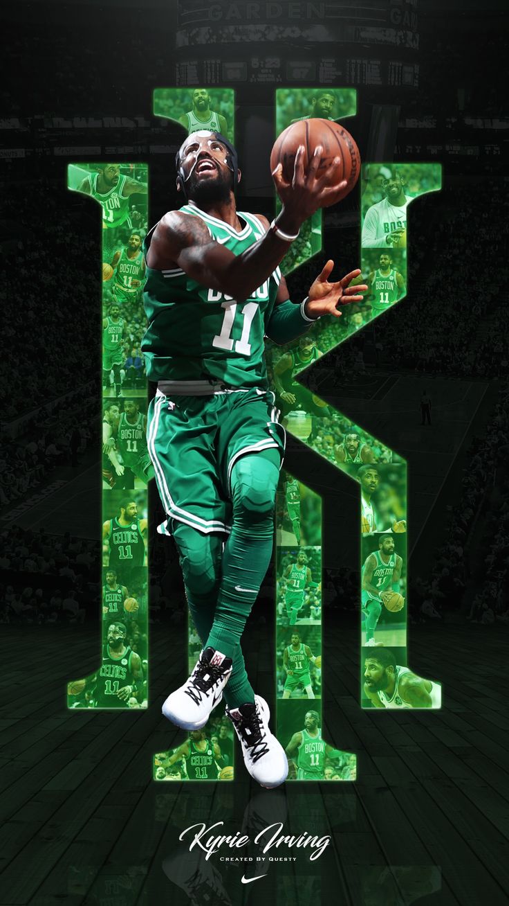 kyrie irving live wallpaper,verde,personaggio fittizio