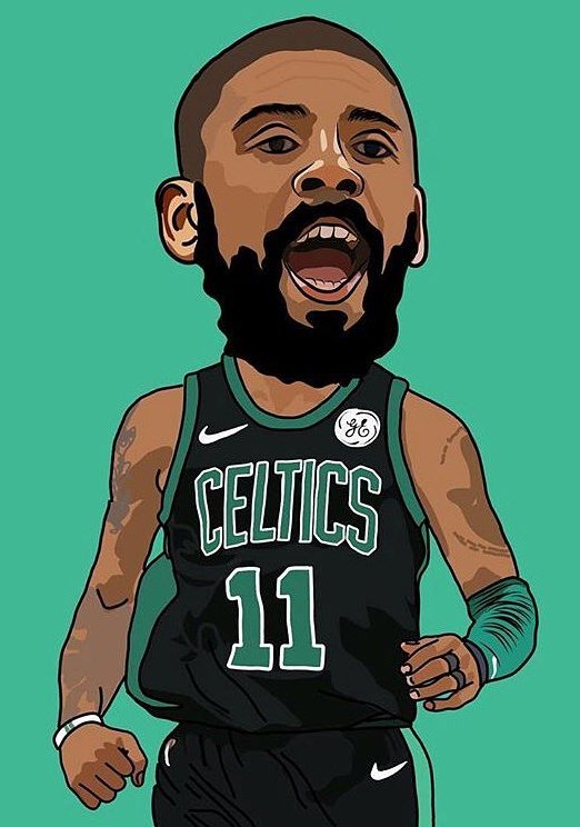 nba cartoon wallpaper,basketball player,cartoon,facial hair,illustration,beard