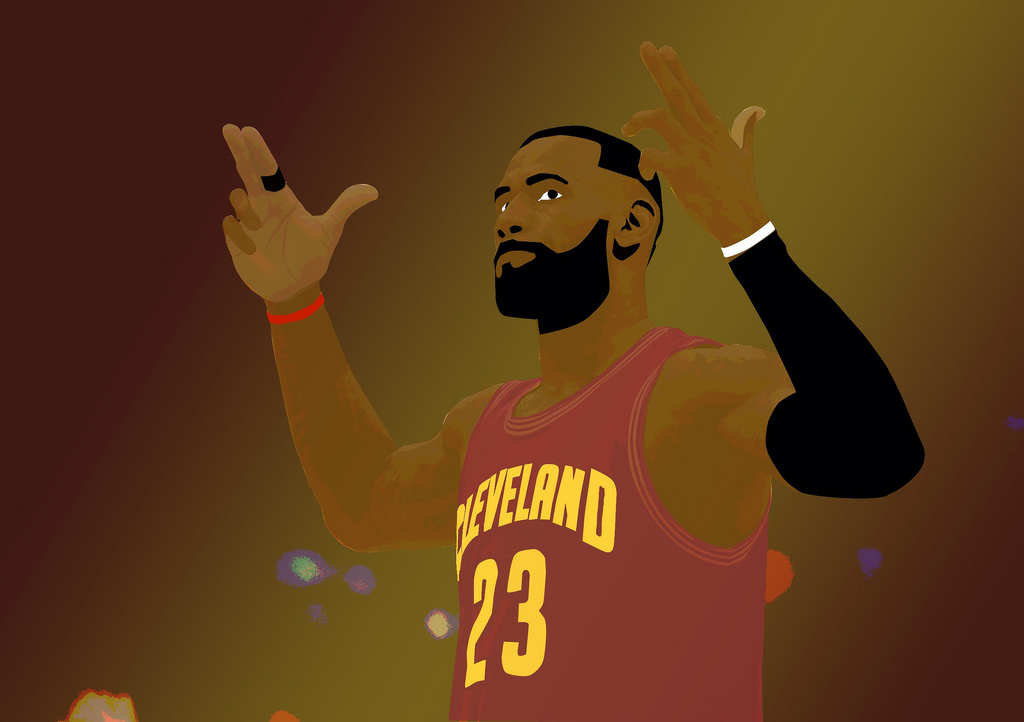 lebron james cartoon wallpaper,basketball player,finger,font,cartoon,illustration