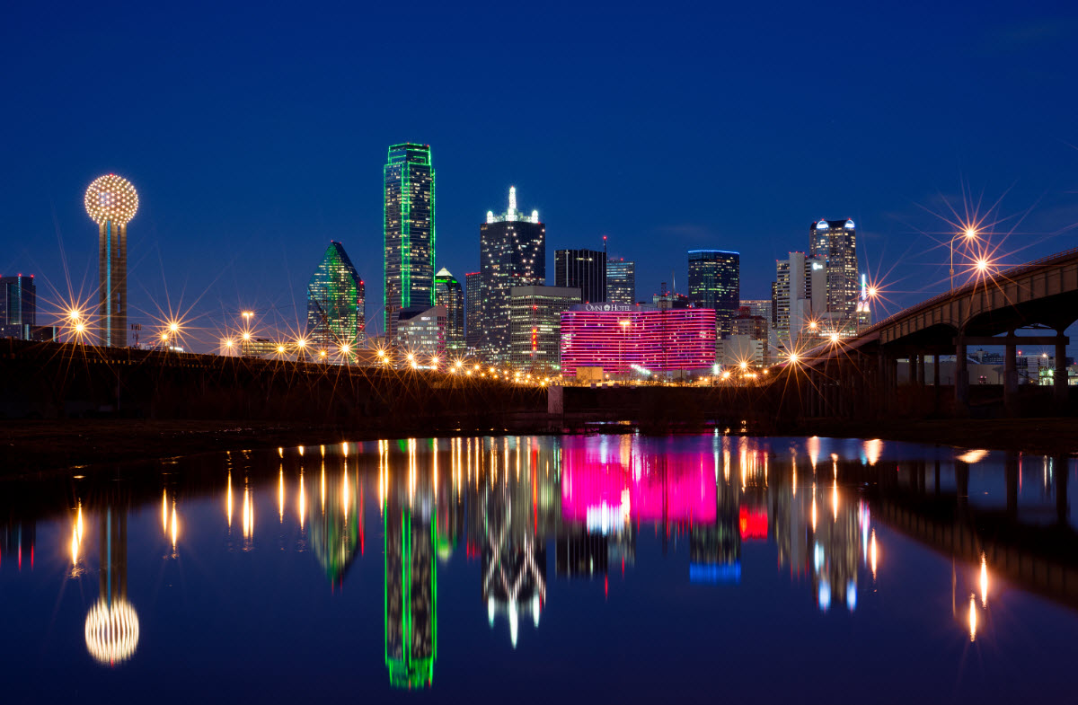 dallas texas fond d'écran,paysage urbain,ville,réflexion,zone métropolitaine,horizon