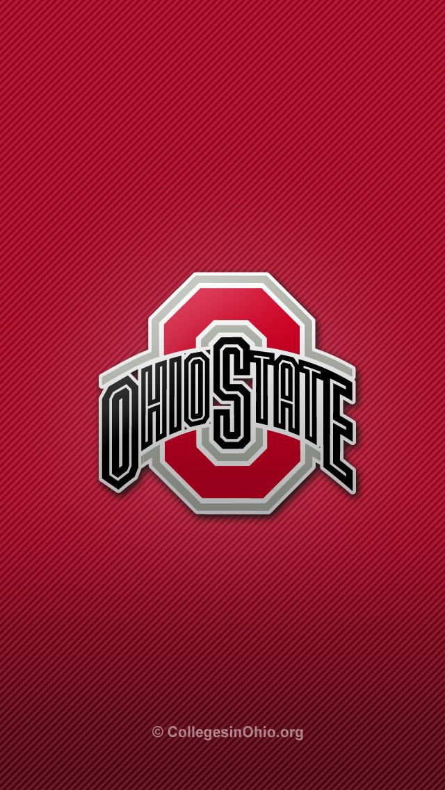 sfondi per iphone ohio state,rosso,font,testo,grafica,maglia