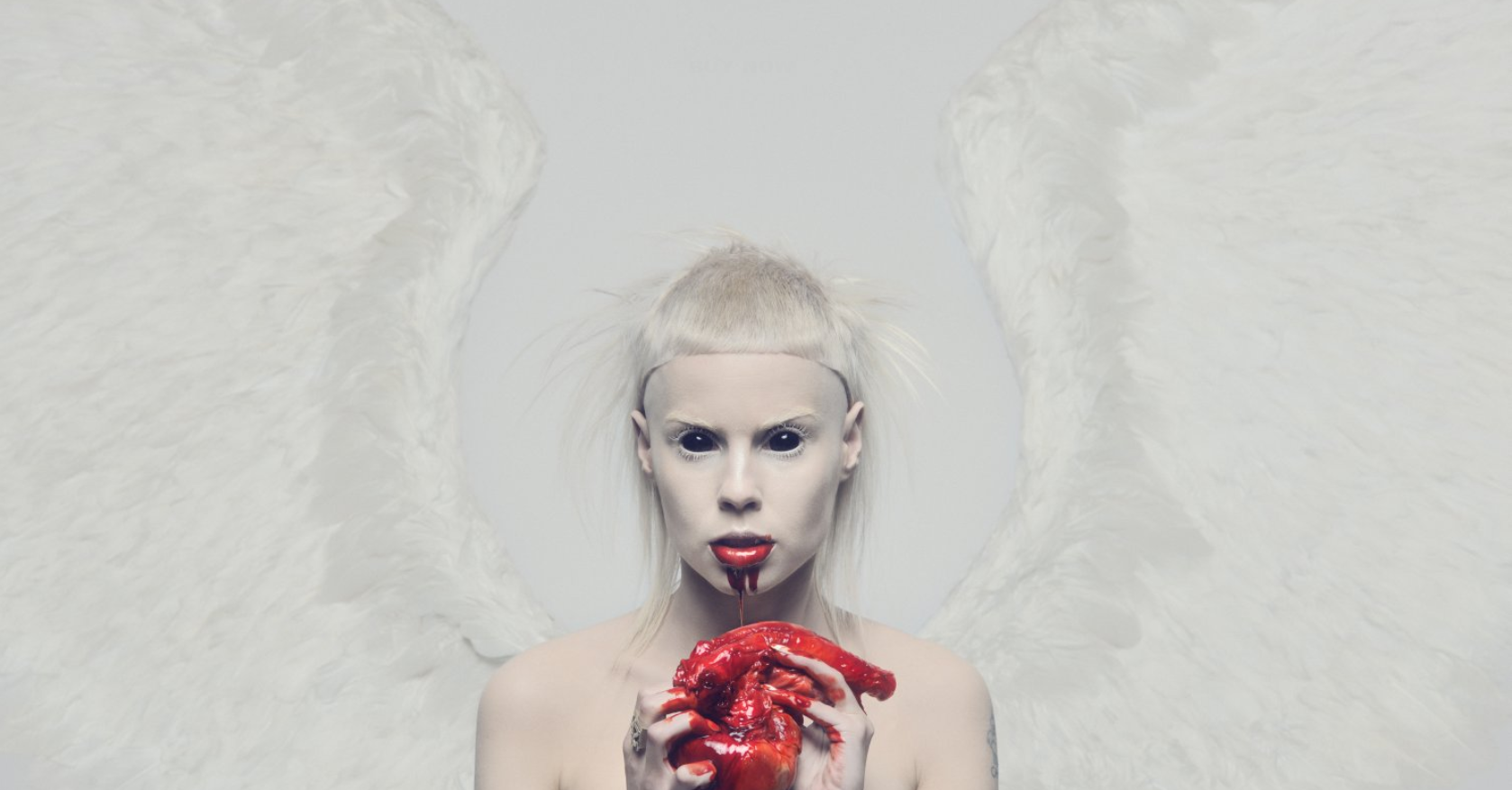 die antwoord wallpaper,hair,white,face,red,beauty