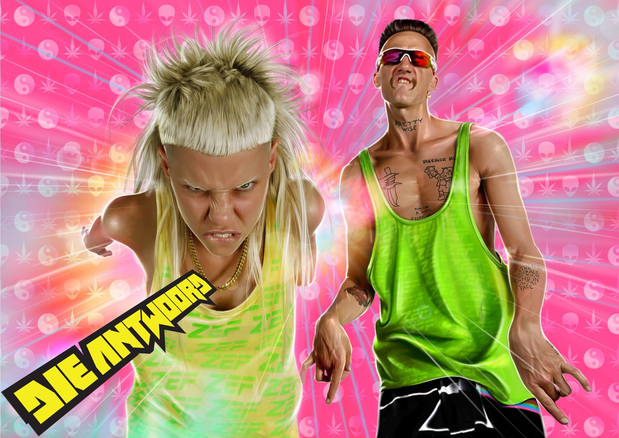 die antwoord wallpaper,pink,fun,dance,cool,event