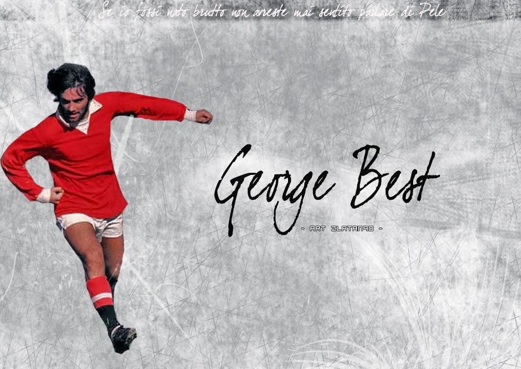 george best wallpaper,football player,font,player,footwear,sports