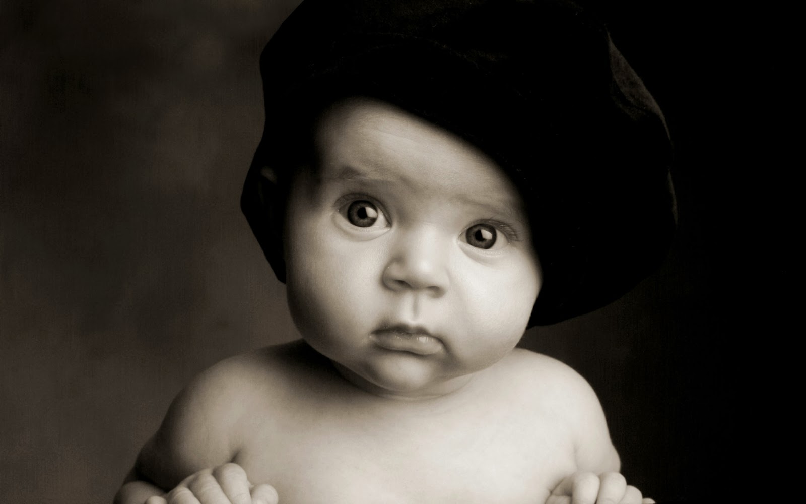 小さな赤ちゃんの壁紙,子,面,黒,白い,写真