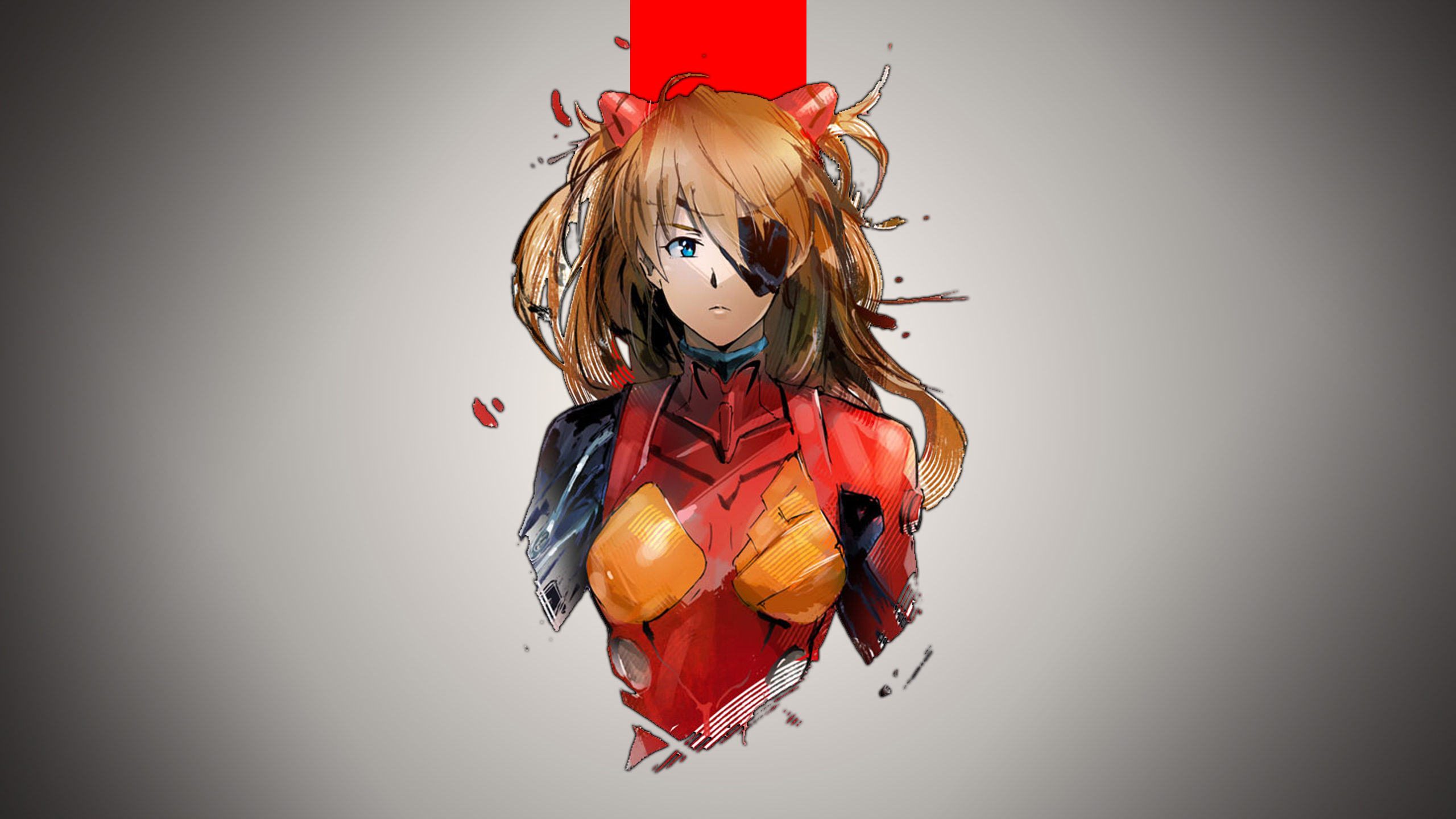 asuka wallpaper,cartoon,red,illustration,anime,art