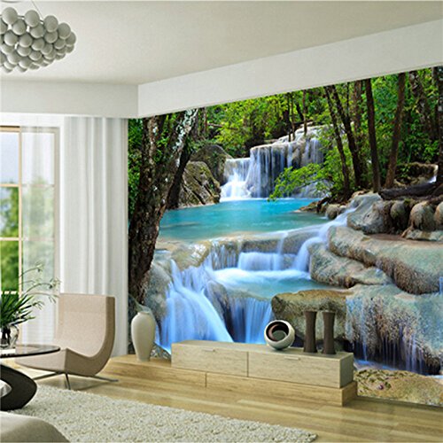 3d wallpaper for walls online,room,wall,property,natural landscape,living room
