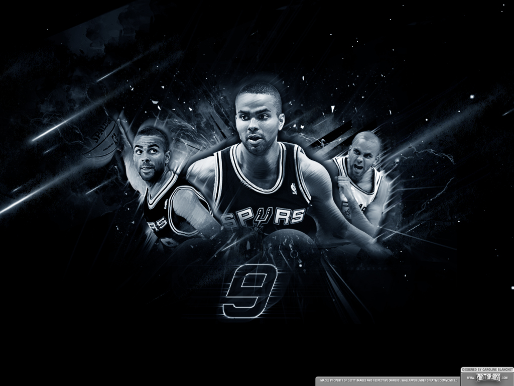 tony parker wallpaper,basketball spieler,basketball,schriftart,basketball bewegt sich,schwarz und weiß